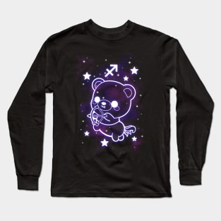 Sagittarius kawaii zodiac sign Long Sleeve T-Shirt